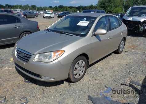 2008 Hyundai Elantra Gls/Se z USA, uszkodzony, nr VIN KMHDU46D08U360697